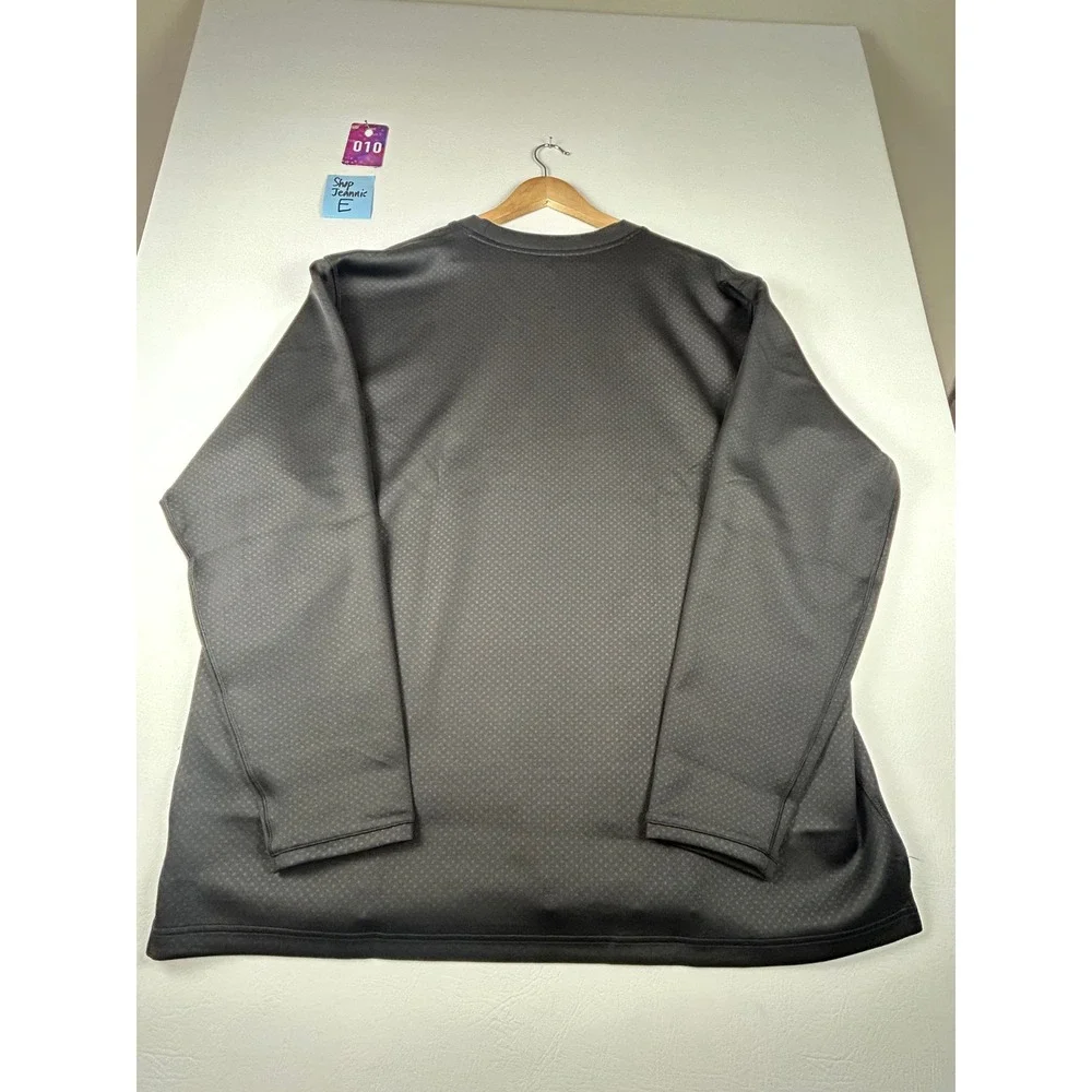 NWT Adidas Icon Mens Fleece Crewneck Sweatshirt 2XL Black HC8462 Athleisure
